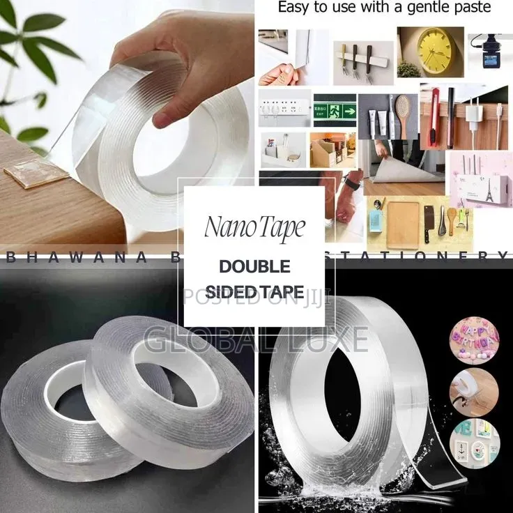 Nano Tape – Double-Sided Reusable Transparent Adhesive Tape