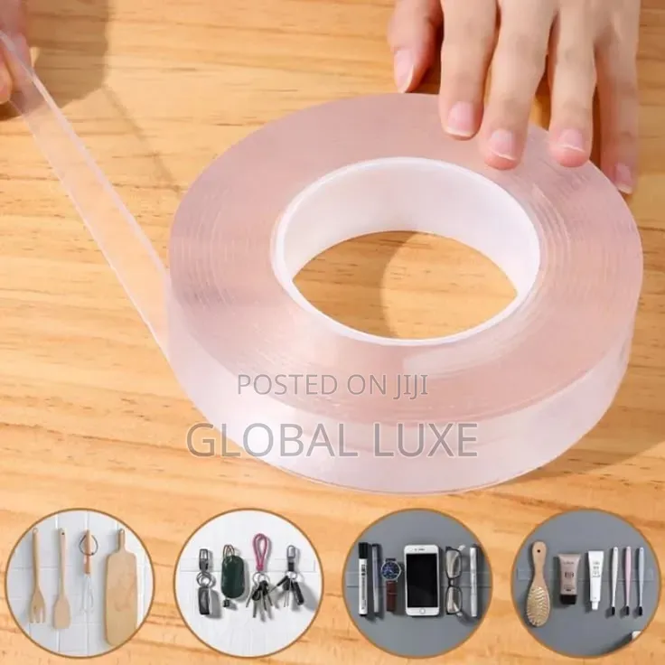 Nano Tape – Double-Sided Reusable Transparent Adhesive Tape