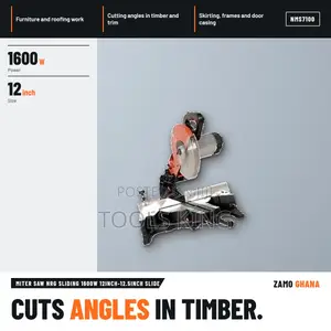 Miter Saw NRG Sliding 1600W 12Inch-12.5Inch Slide - NMS7100