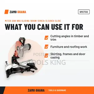 Miter Saw NRG Sliding 1600W 12Inch-12.5Inch Slide - NMS7100