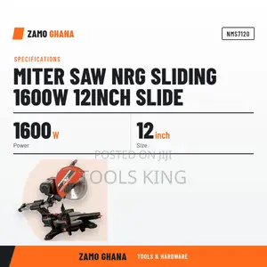 Miter Saw NRG Sliding 1600W 12Inch Slide - NMS7120