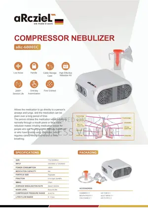 Arcziel Compressor Nebulizer