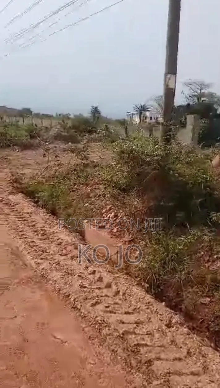 5 Plots of Titled Roadside Land at Dodowa