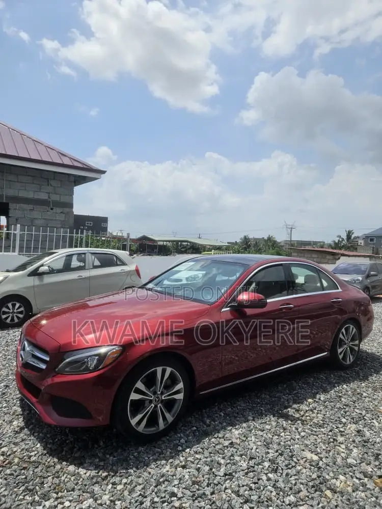Mercedes-Benz C300 Base C300 RWD Sedan 2018 Burgundy