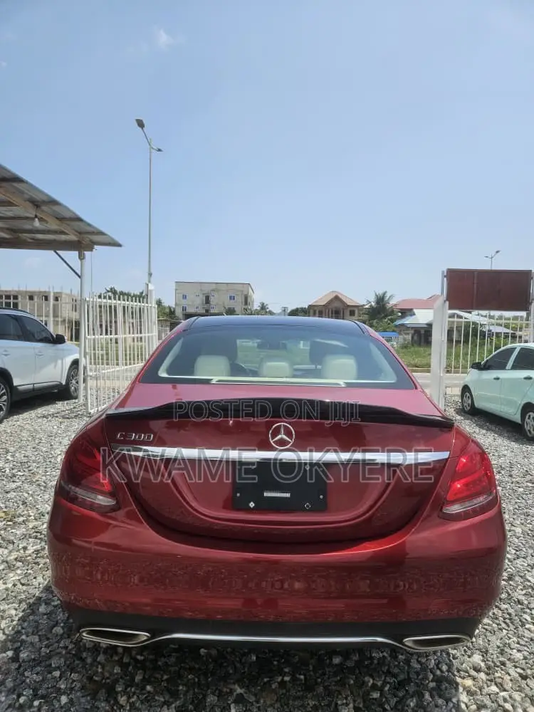 Mercedes-Benz C300 Base C300 RWD Sedan 2018 Burgundy