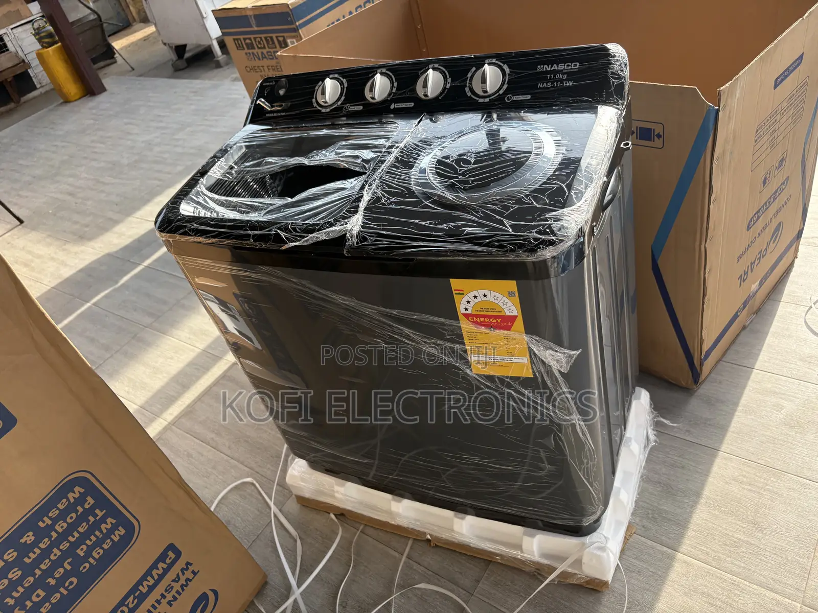 Advanced Soakmatic Nasco 11kg Semi Automatic Twin Tub Washing Machine