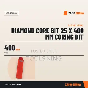 Diamond Core Bit 25 X 400 Mm Coring Bit - DCB-25X400