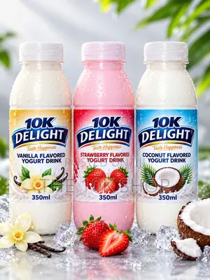 Fresh Creamy Greek and Drinking Yogurt in Mamprobi, Accra