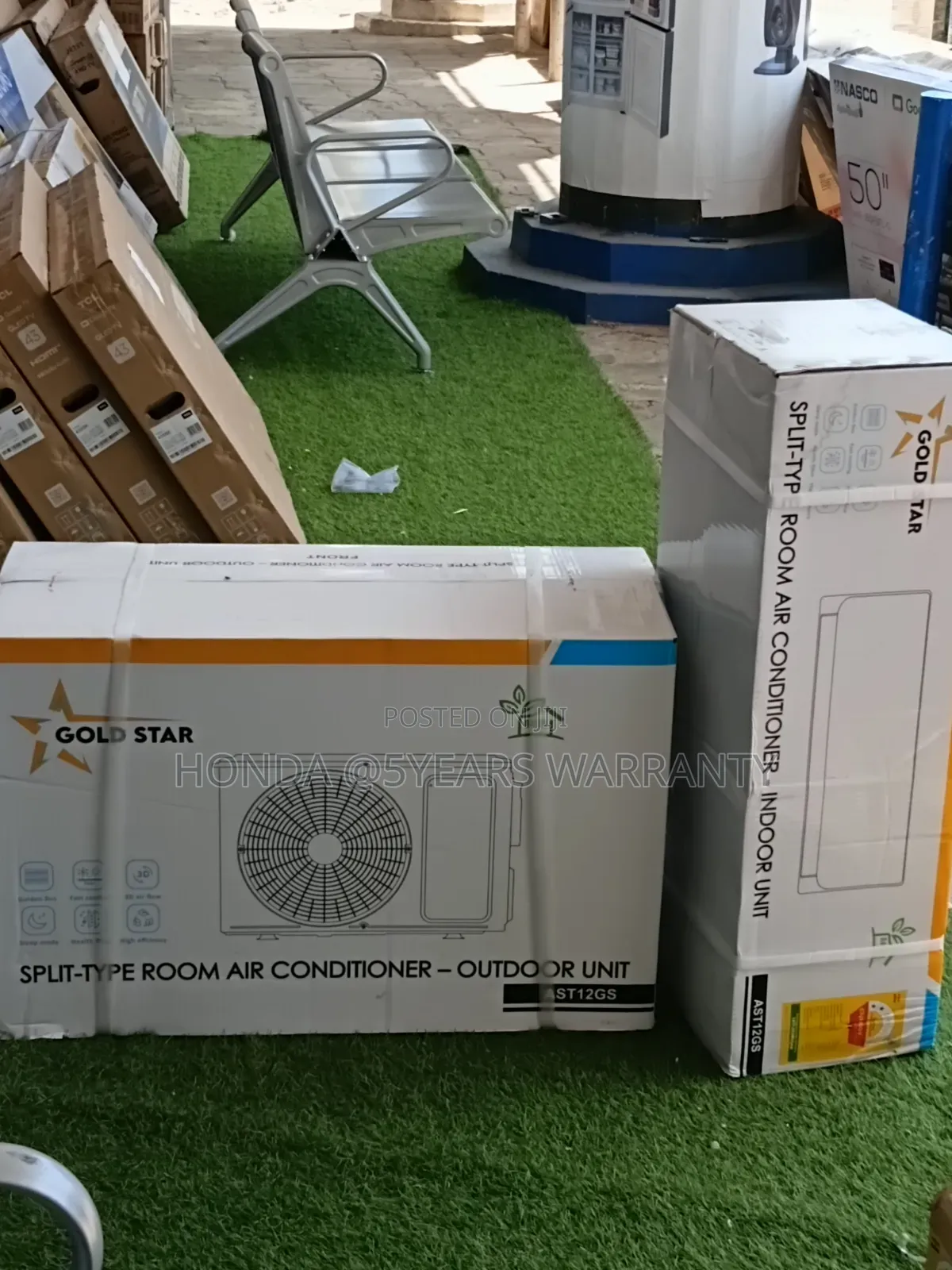Gold Star Split Type AC - Ozone Friendly