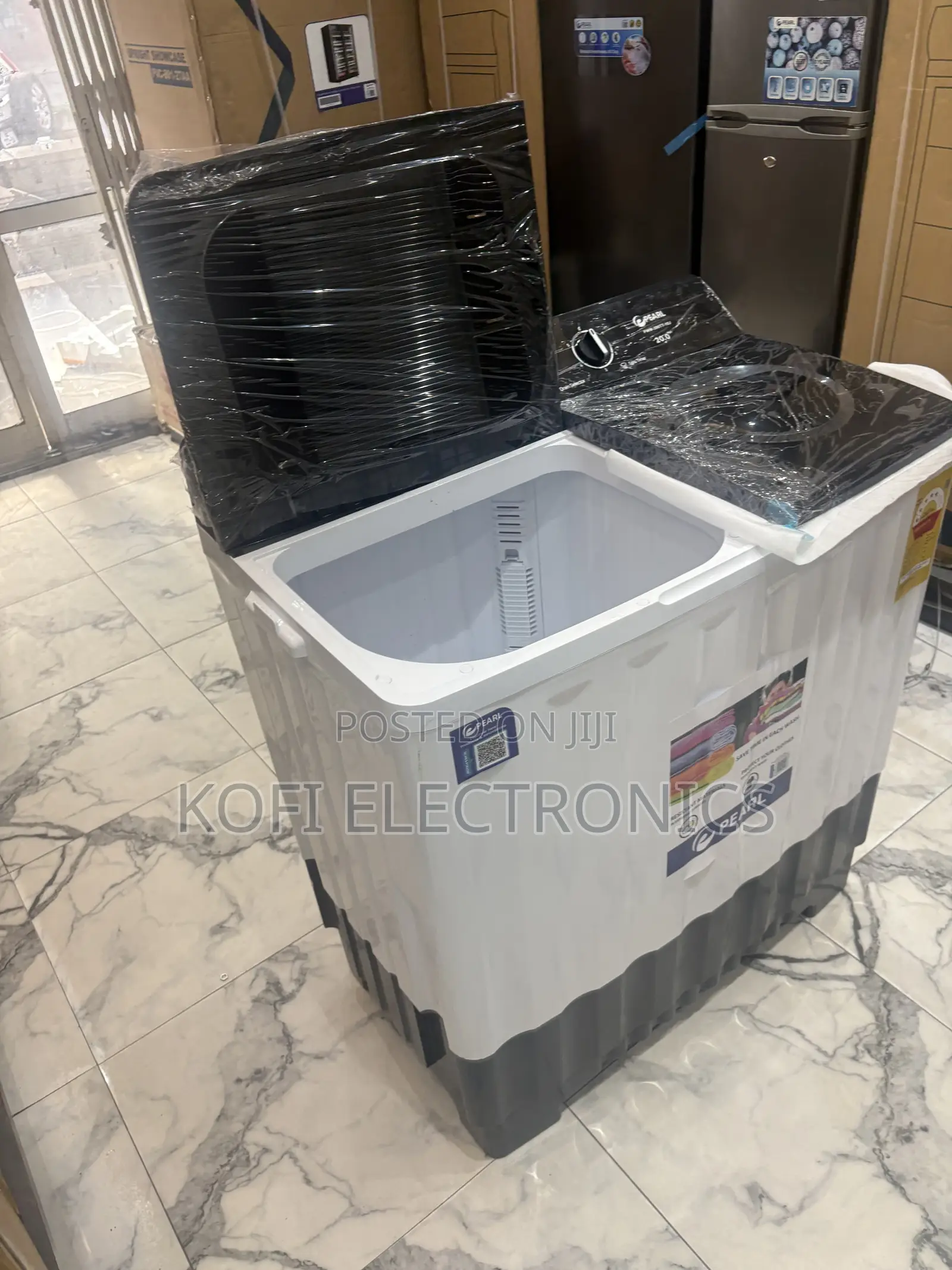 Ideal Choice for Households Pearl Semi-Auto Twin Tub Washing Machine