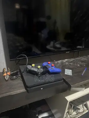 PS4 Slim With Two Controllers