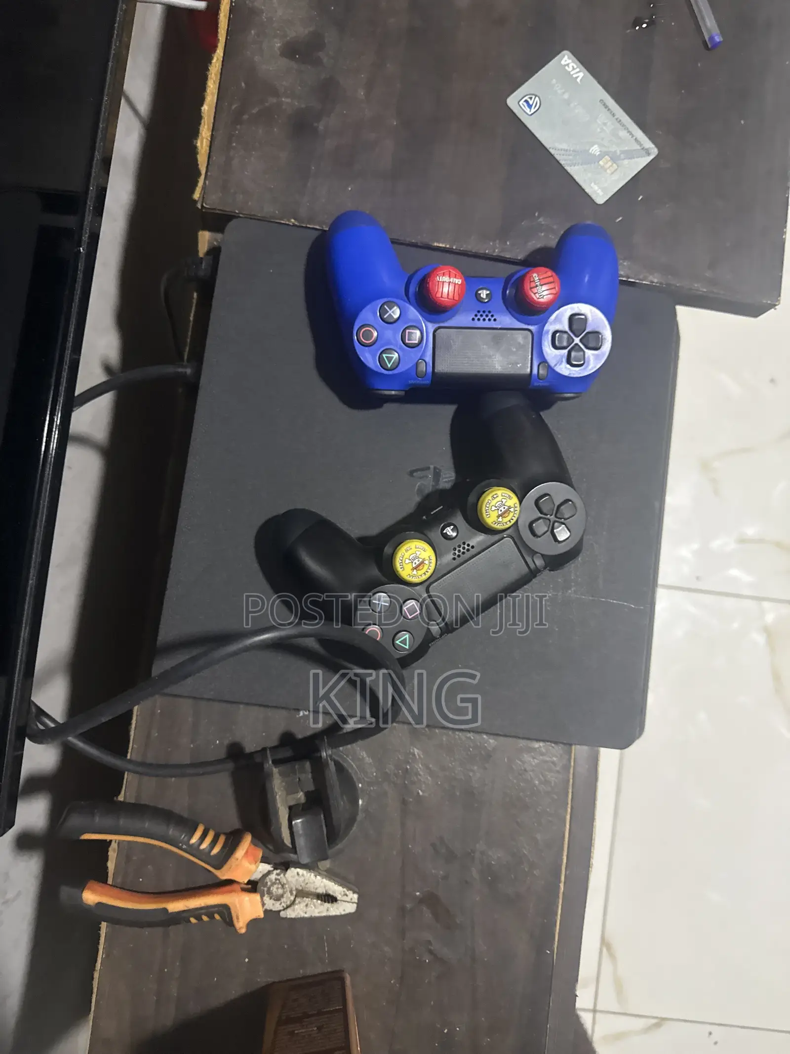 PS4 Slim With Two Controllers