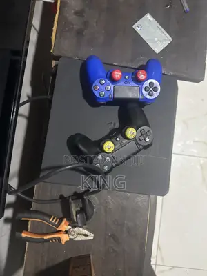 PS4 Slim With Two Controllers