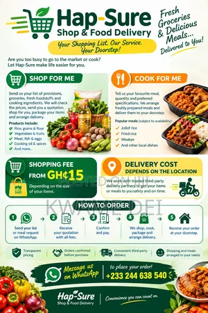 Hap-Sure Shop & Food Delivery