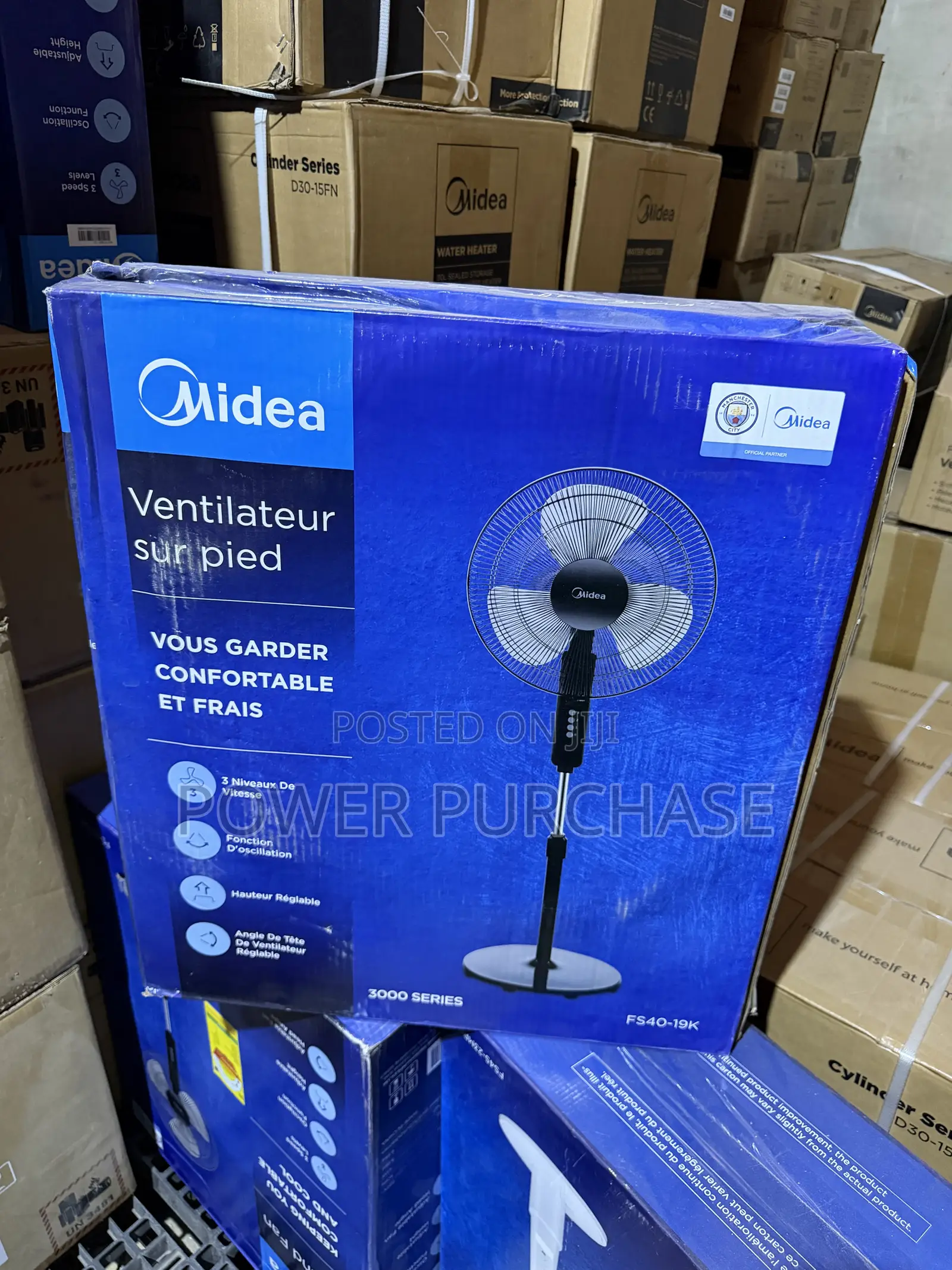 Midea Fun Fs40-19k Stand Fan – Feel the Freshness!