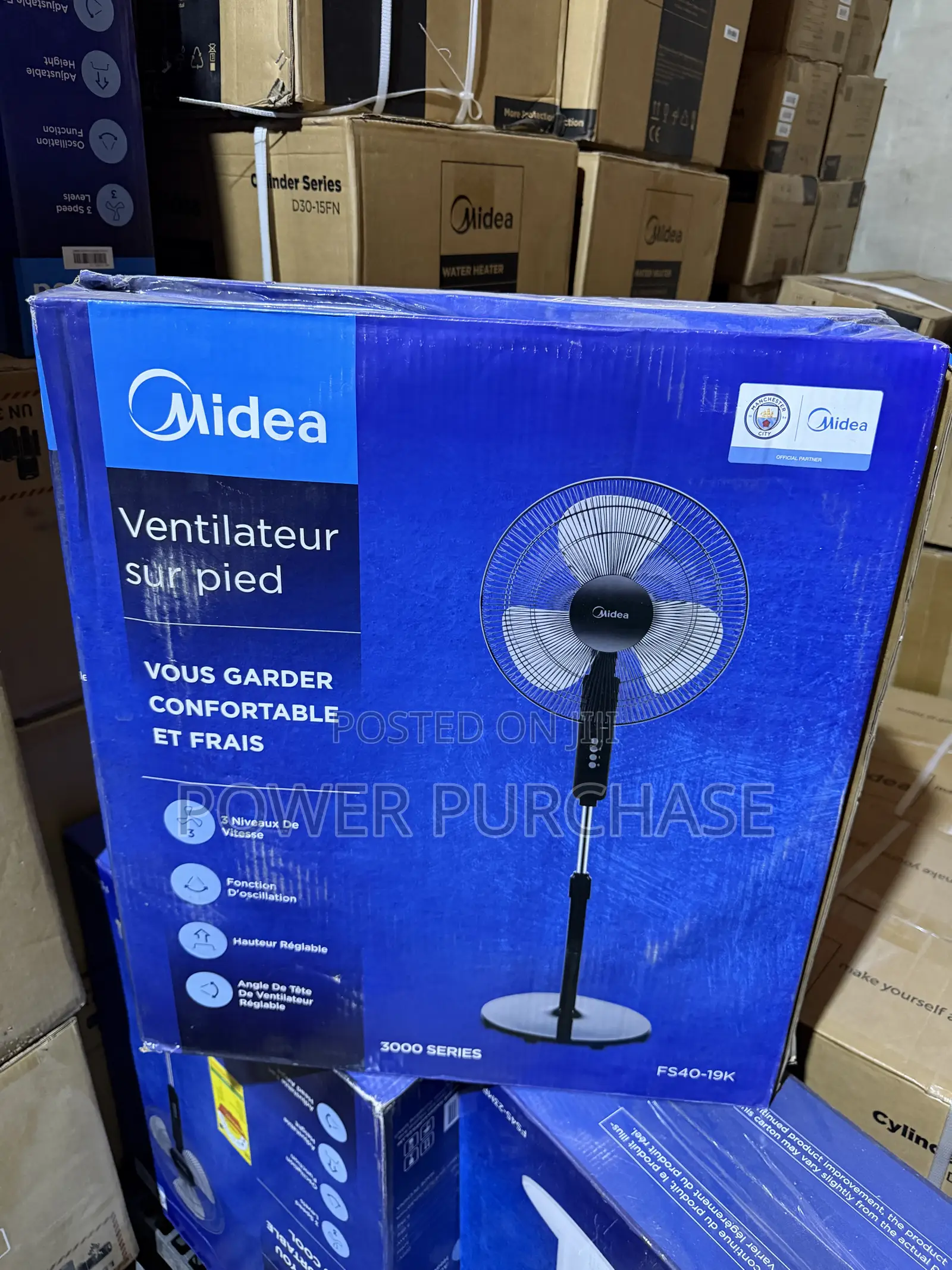 Midea Fun Fs40-19k Stand Fan – Feel the Freshness!