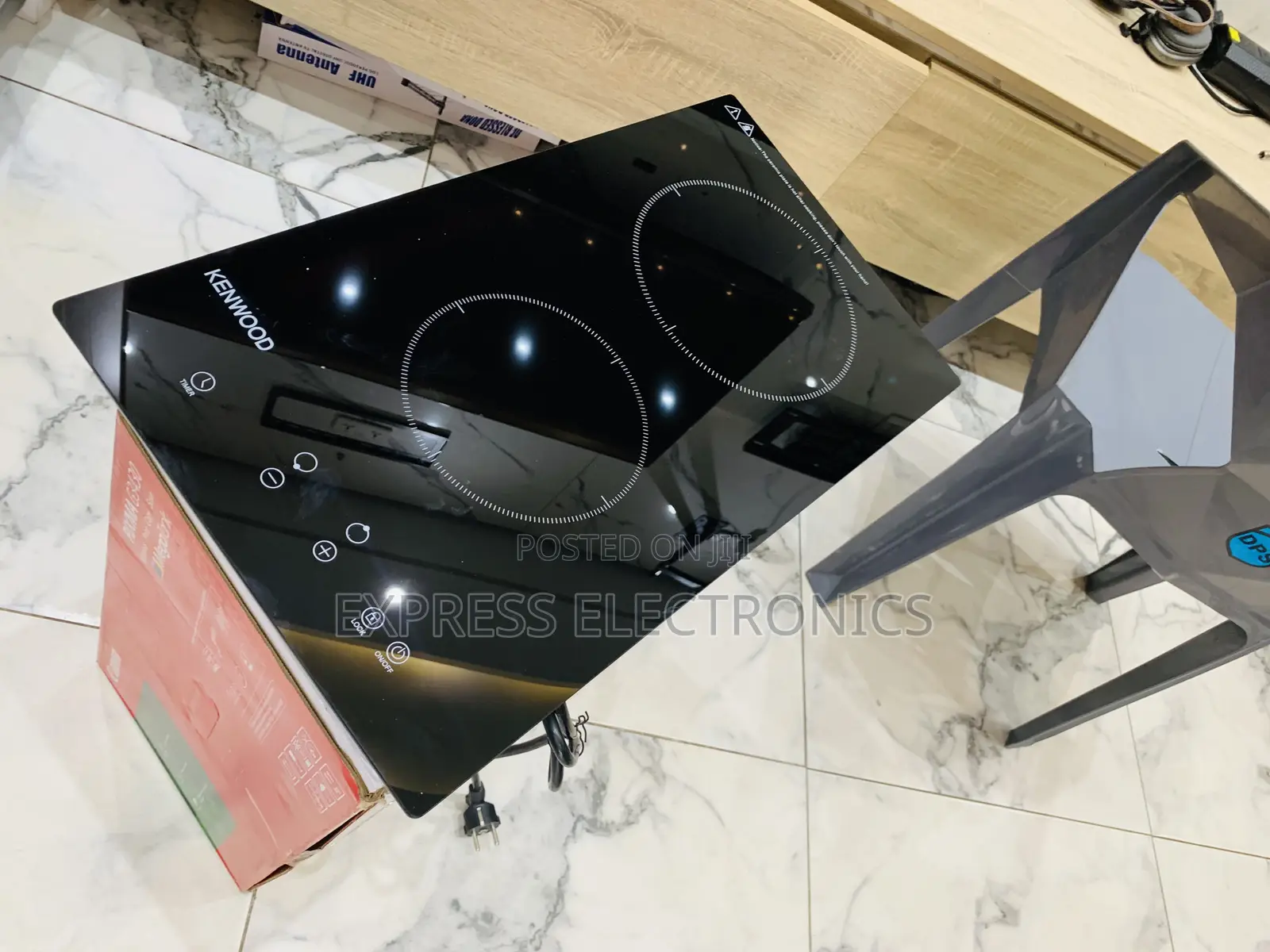 Get a New Black Ceramic Hot Plate 2electric Kenwood Built In