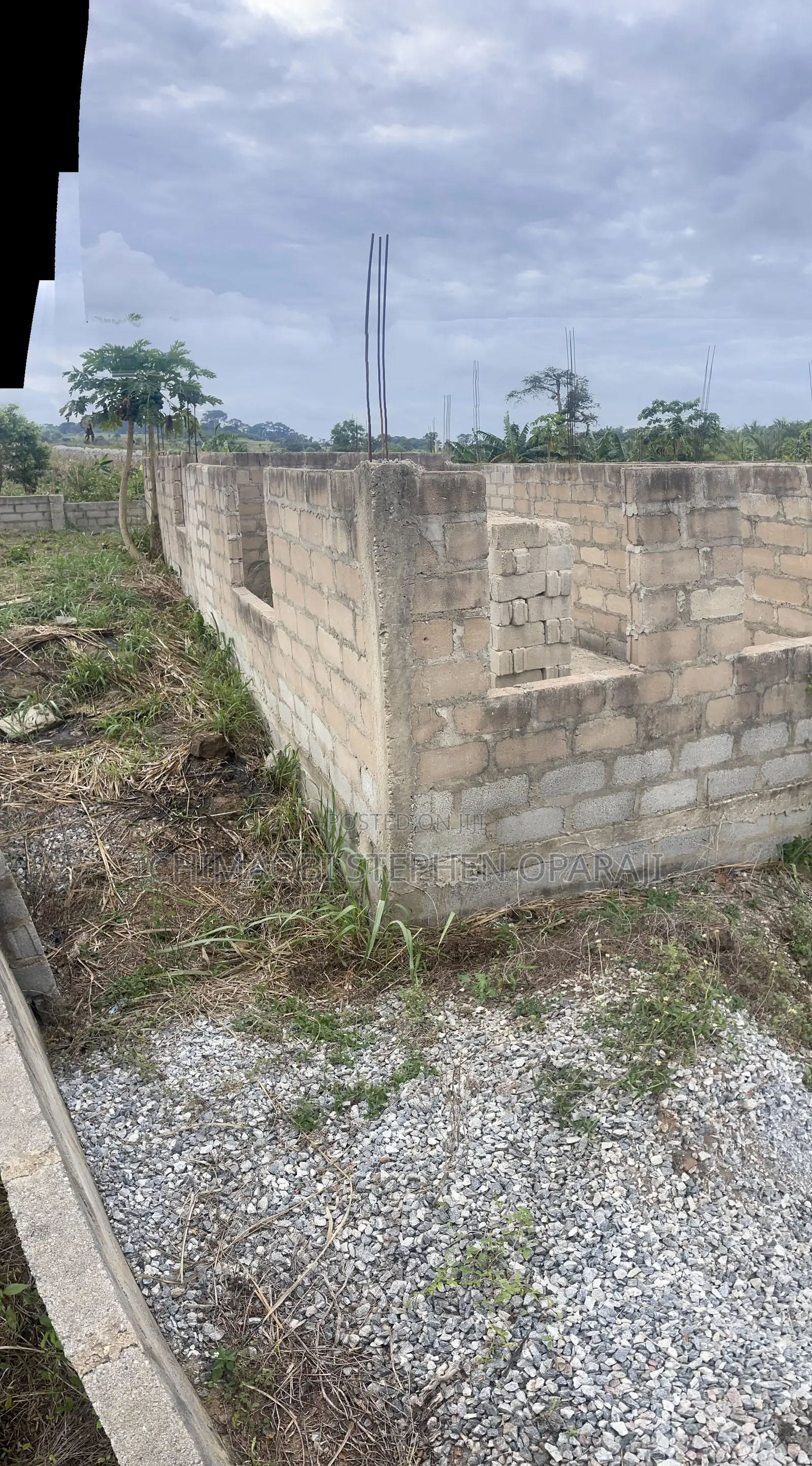 5-Bedroom Uncompleted House for Sale — Portin, Gomoa East