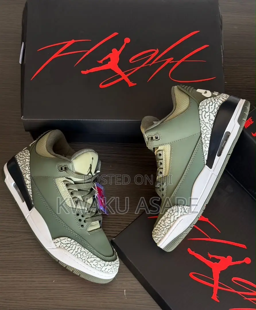 Air Jordan 3 Retro "Medium Olive