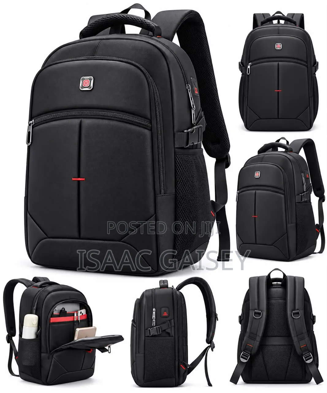 15" Premium Laptop Compartment Backpacks