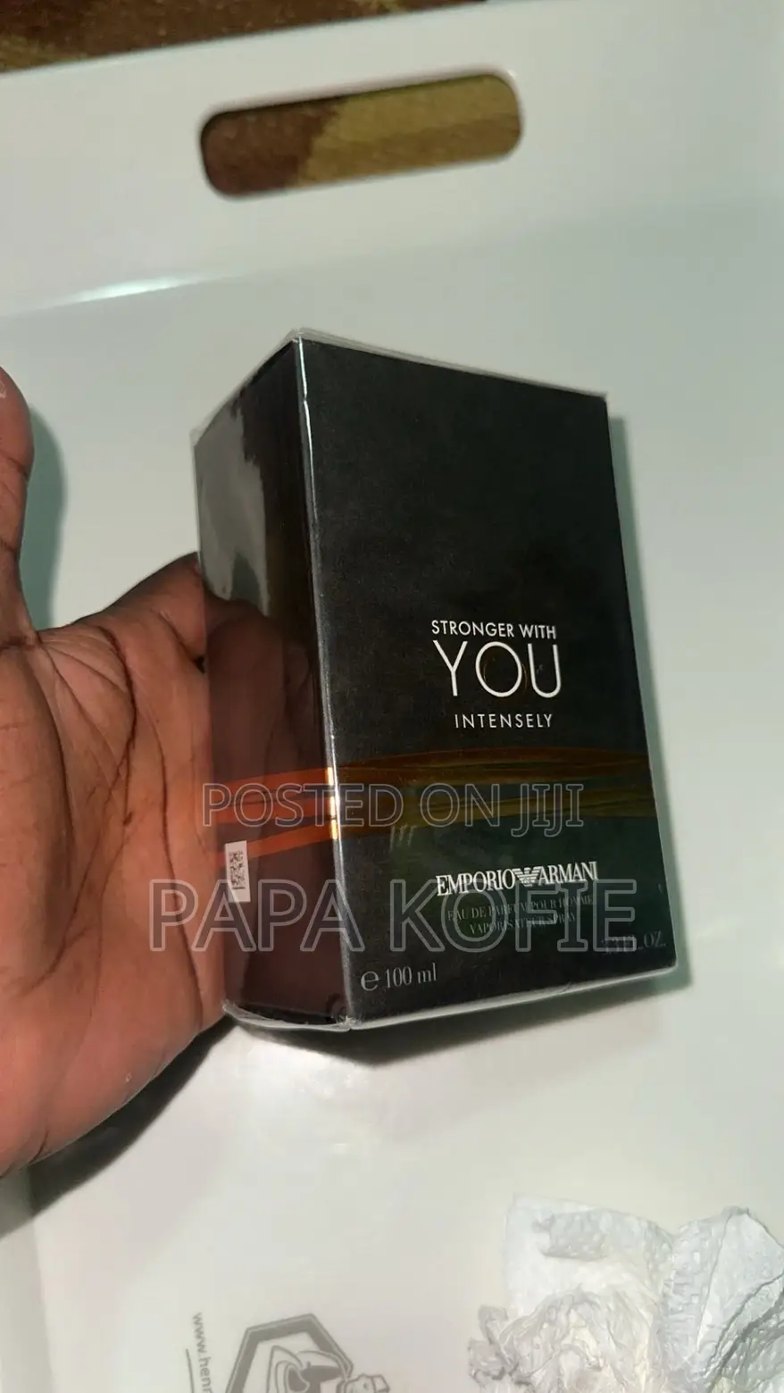 Brand New Emporio Armani New Stronger With You 3.3 FL.OZ.