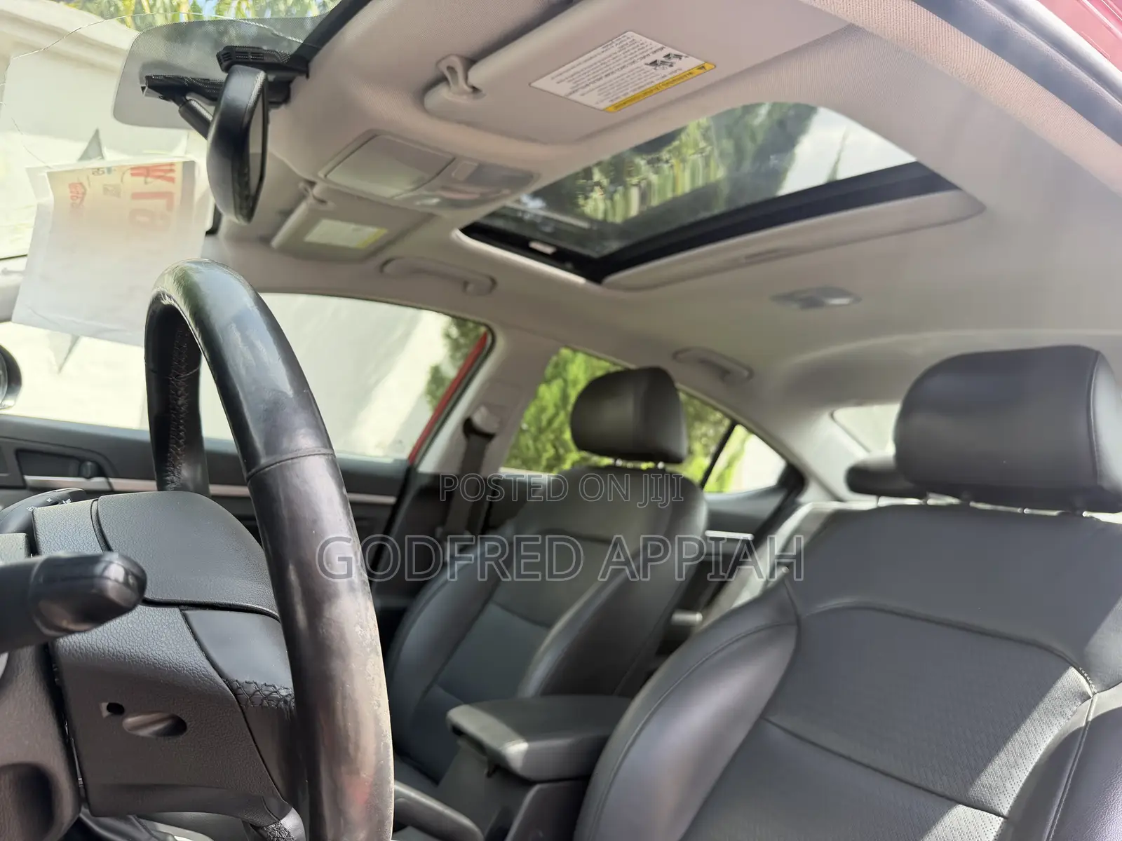 Hyundai Elantra Limited 2018 Red