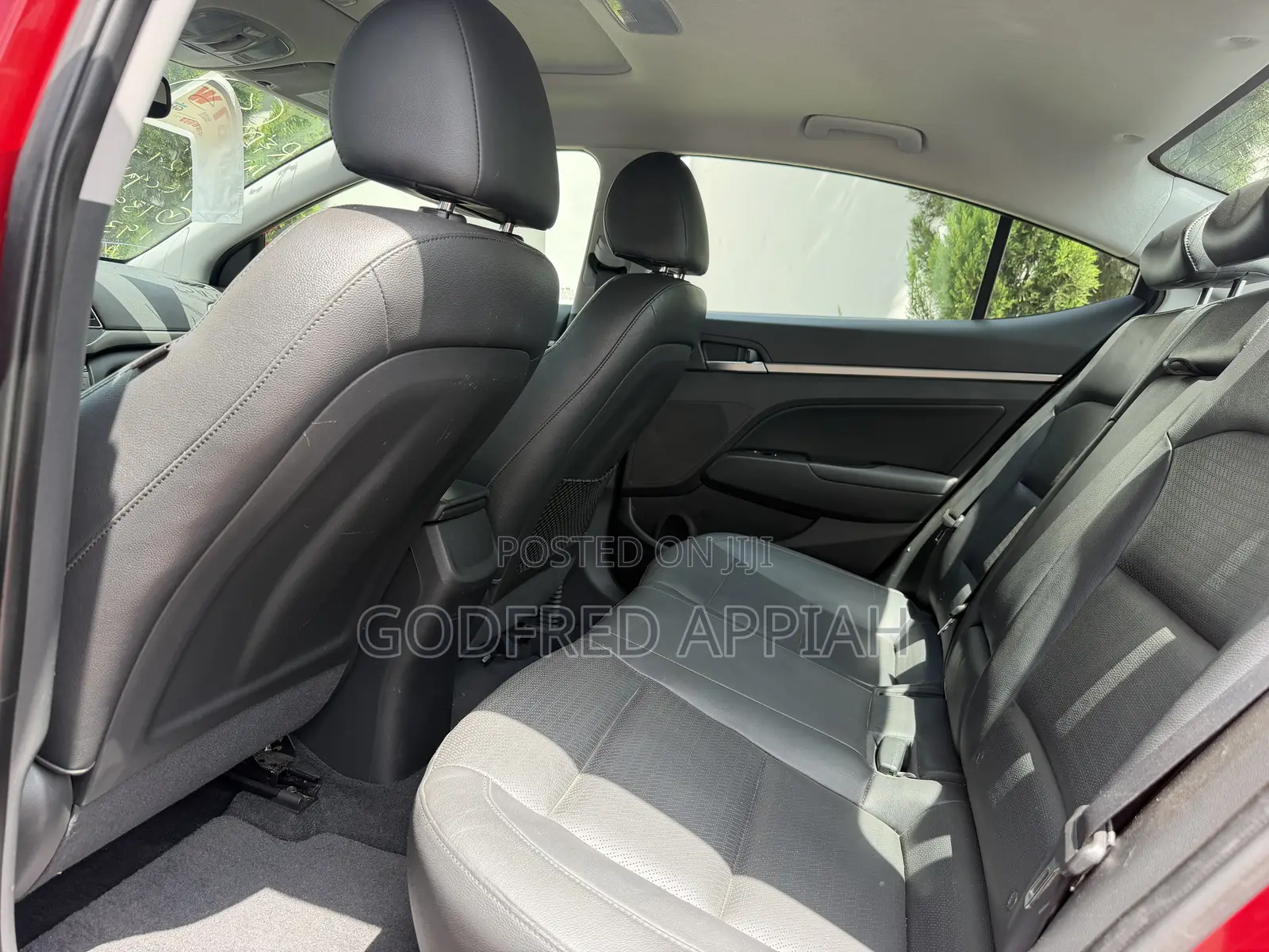 Hyundai Elantra Limited 2018 Red