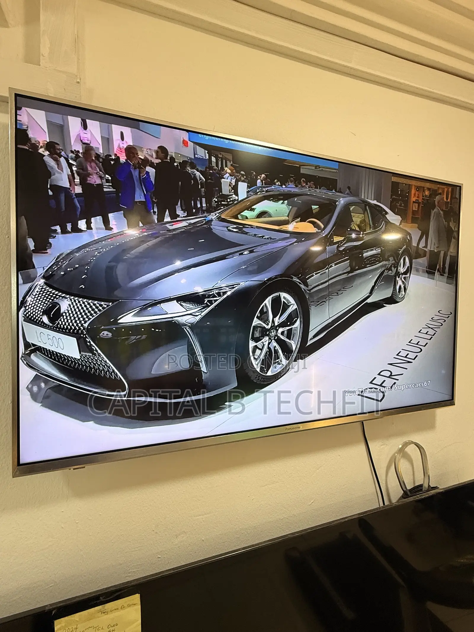 43inches Full Digital Satellite 4k UHD HDR SMART Panasonic TV
