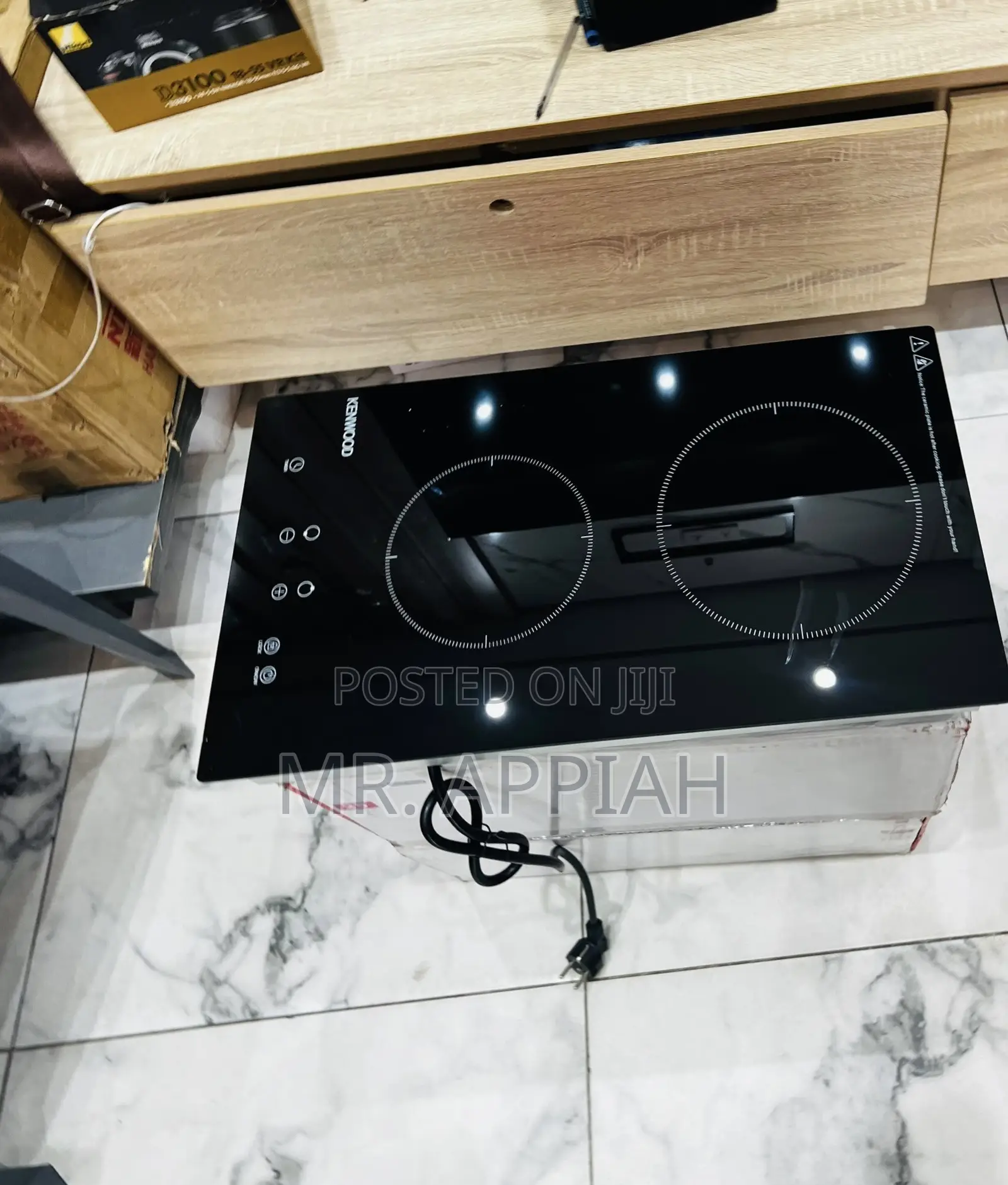 Touch Control 2 Electric Kenwood Cooktop
