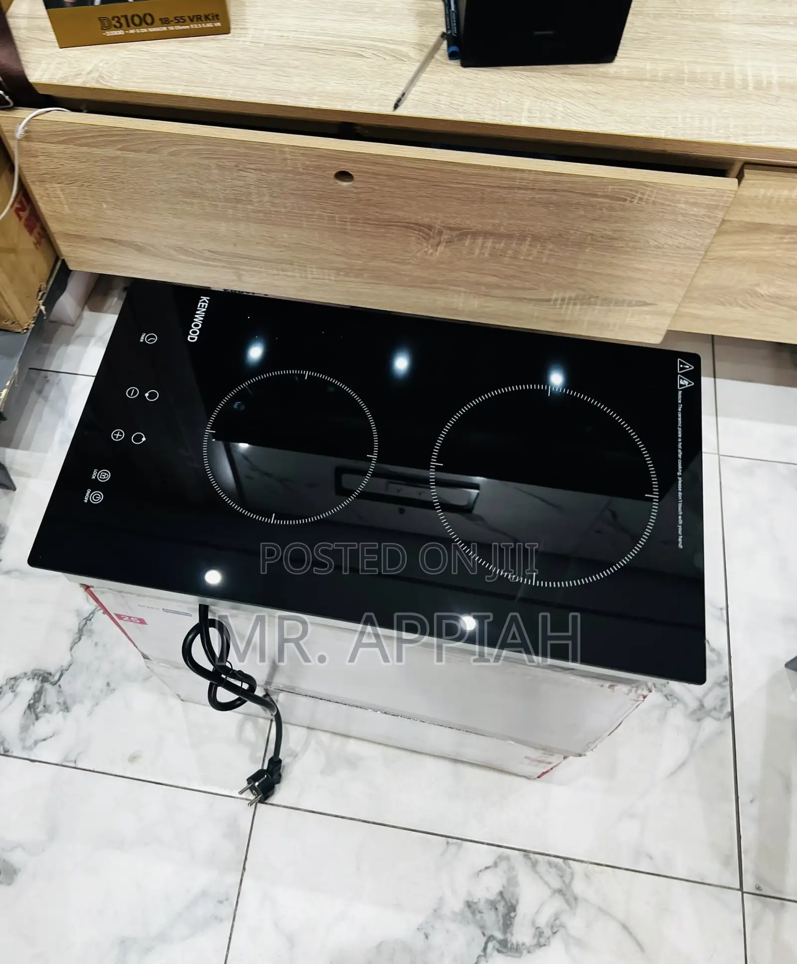 Touch Control 2 Electric Kenwood Cooktop