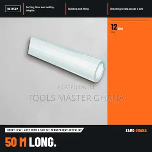 Berry Level Hose 12Mm X 50M 1/2 Transparent Greenline - BL1350M