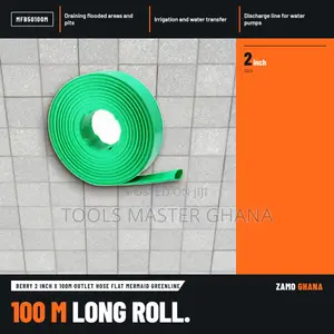 Berry 2 Inch X 100M Outlet Hose Flat Mermaid Greenline - MFB50100M