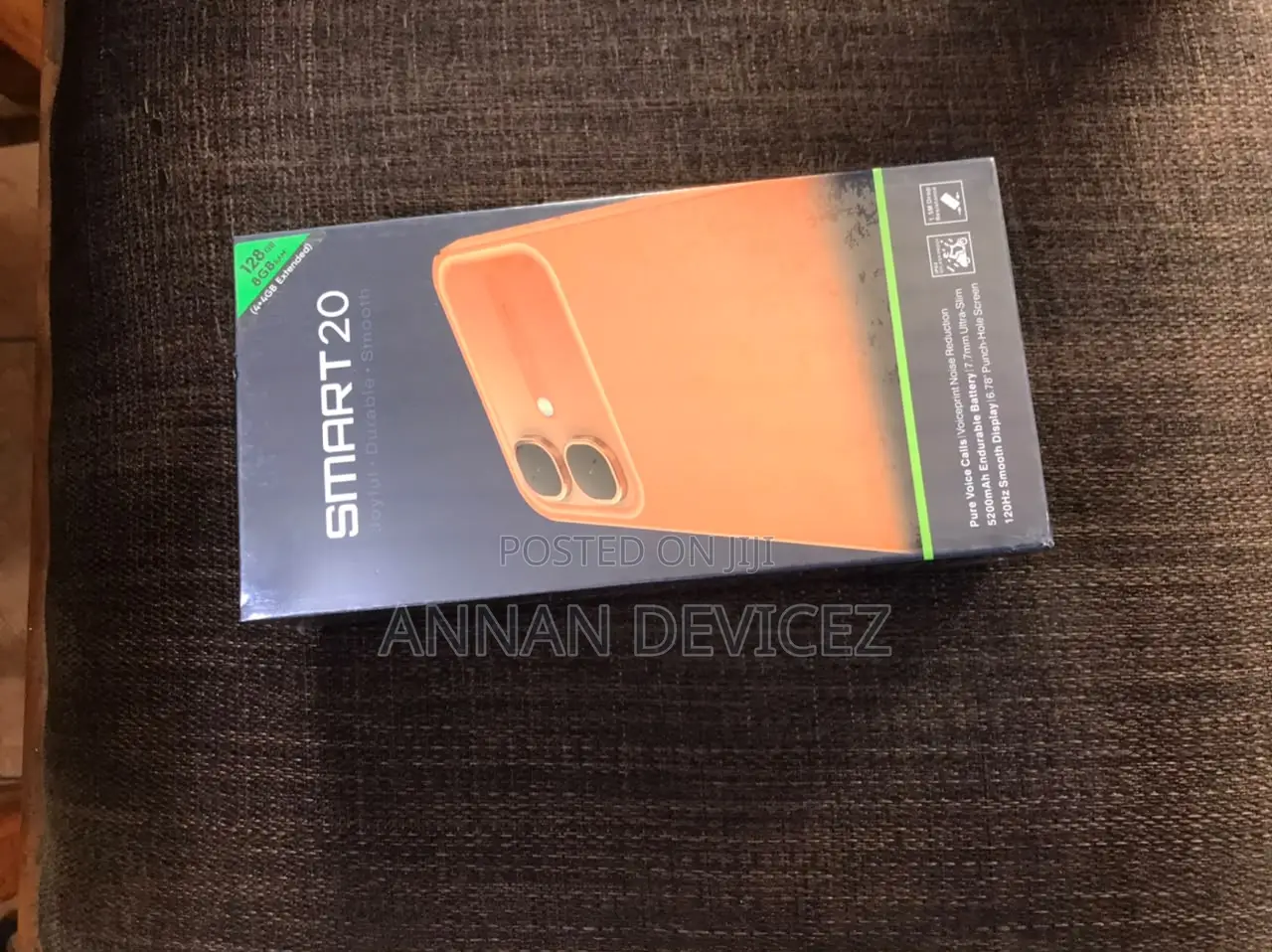 New Infinix Smart 20 128 GB Black