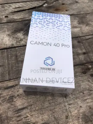 New Tecno Camon 40 Pro 5G 256 GB Black