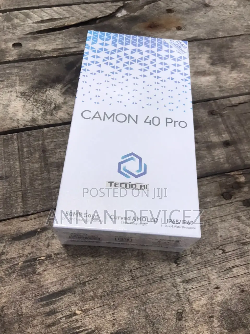 New Tecno Camon 40 Pro 5G 256 GB Black