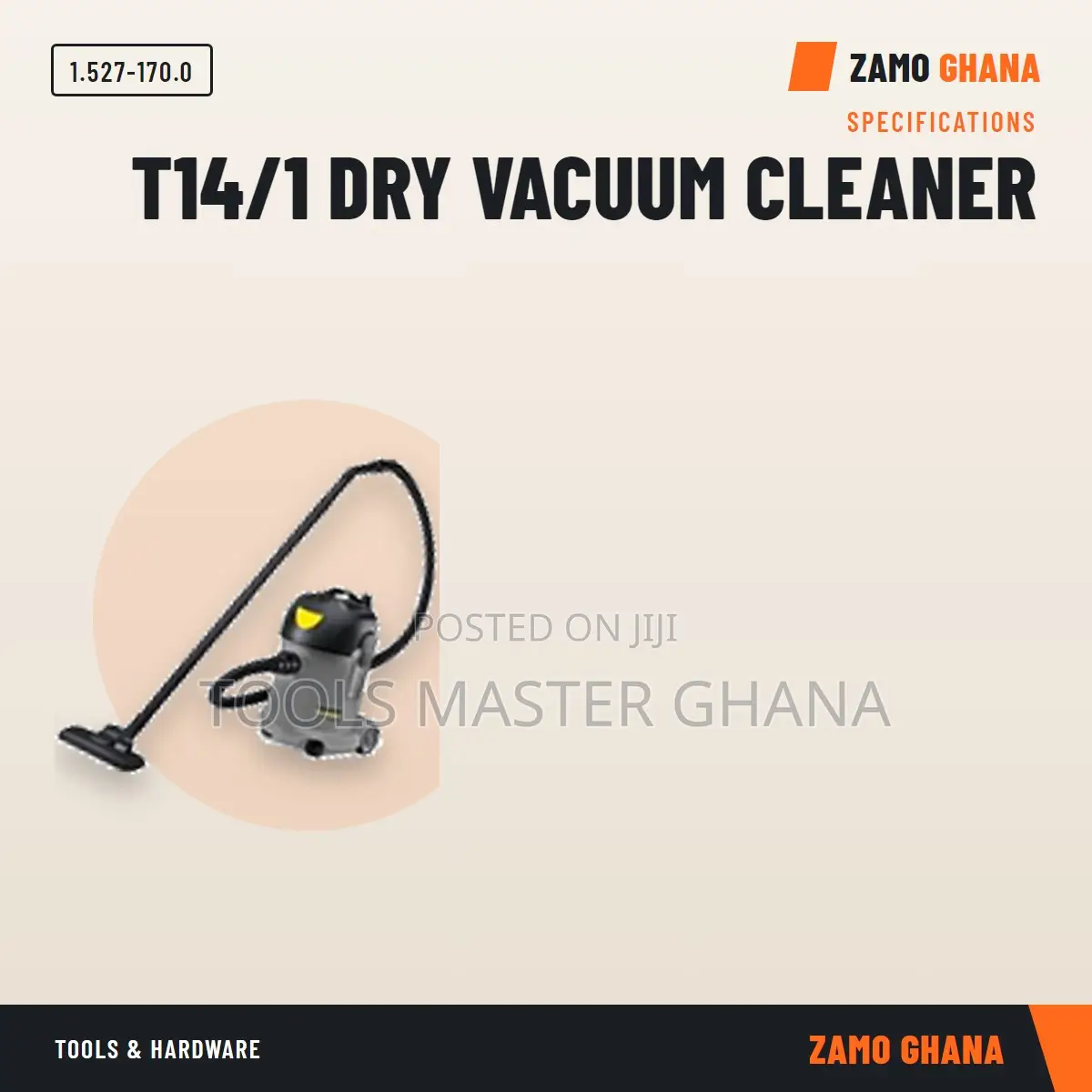 T14/1 Dry Vacuum Cleaner - 1.527-170.0