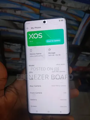 Infinix Note 40 Pro 256 GB Gold