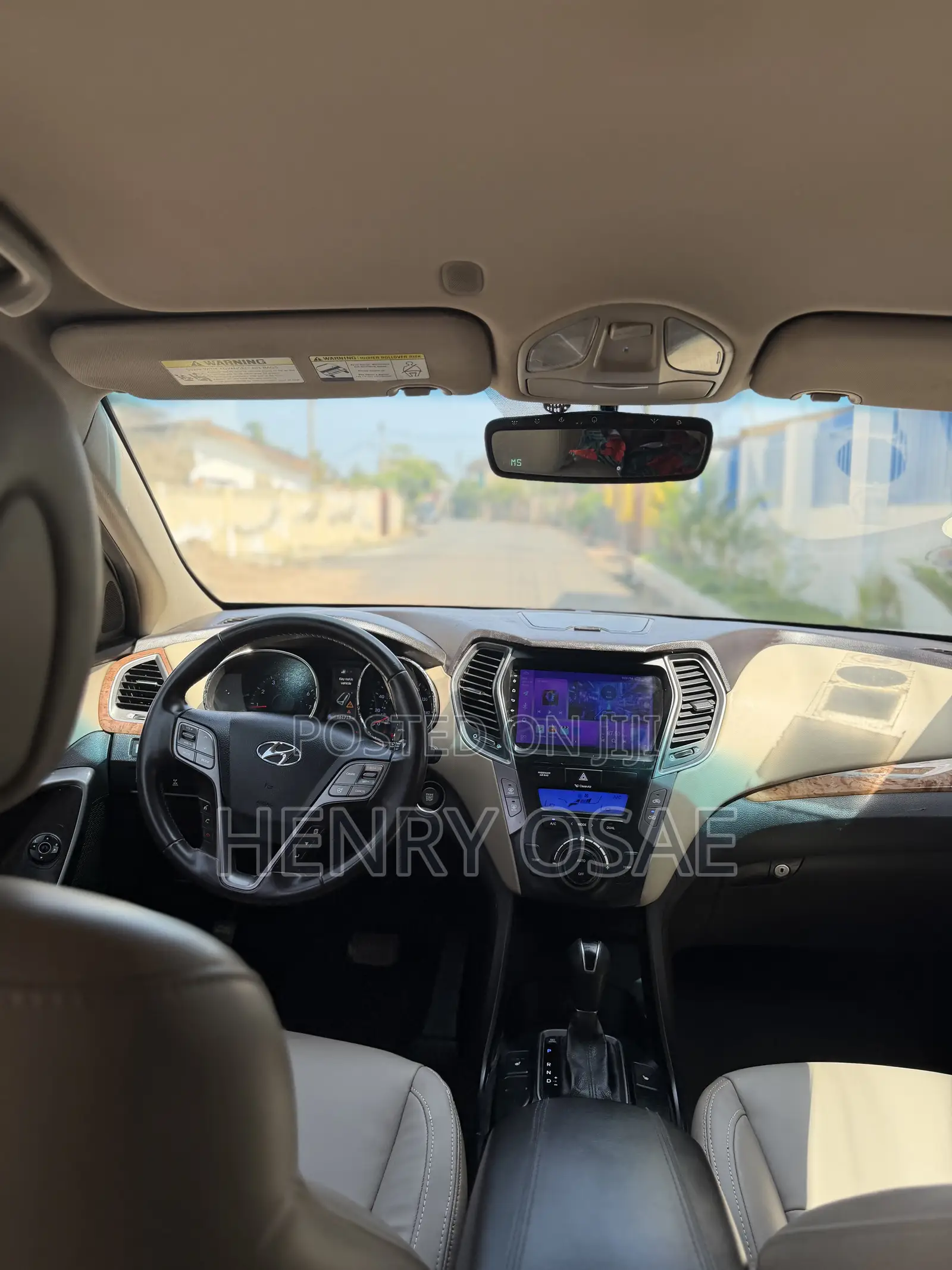 Hyundai Santa Fe 2015 White