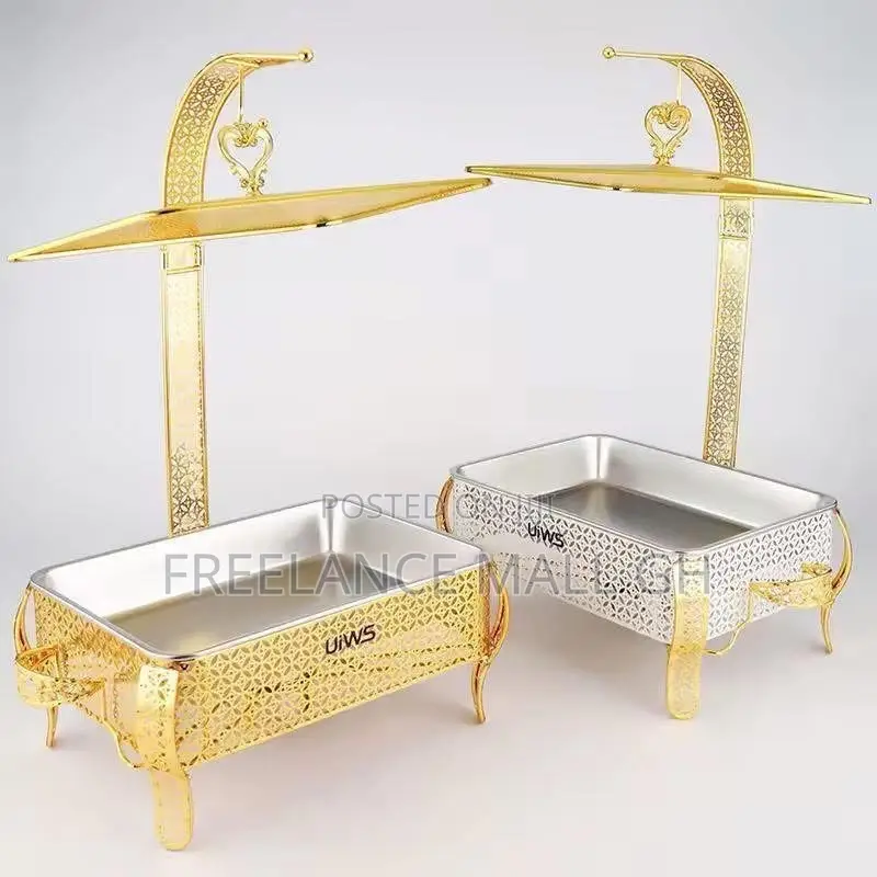 Gold and Silver Chaffing Dish