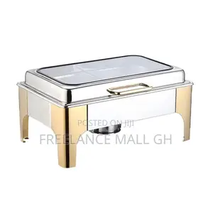 Gold and Silver Chaffing Dish