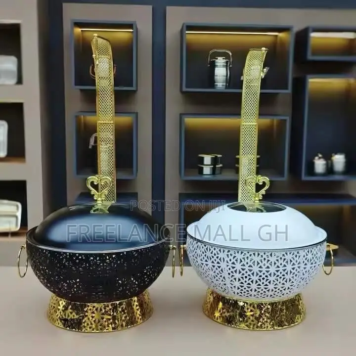 Gold and Silver Chaffing Dish