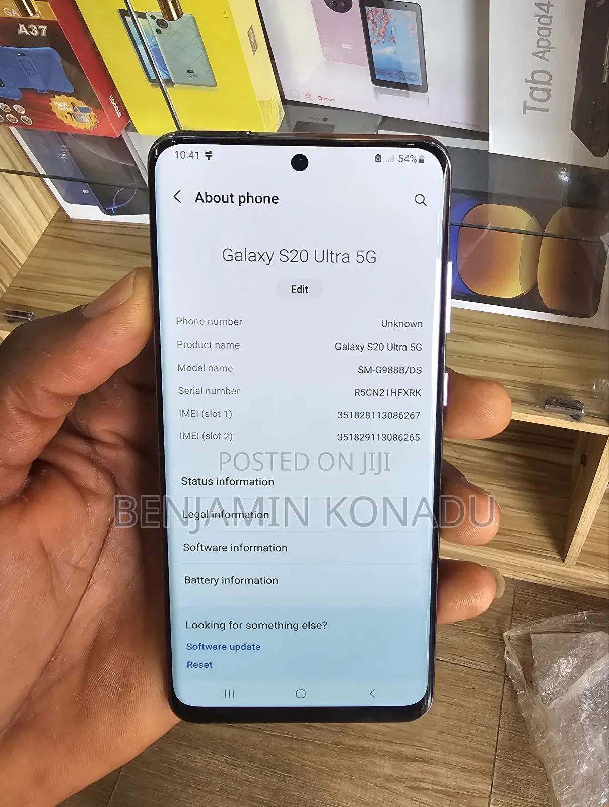 Samsung Galaxy S20 Ultra 5G 128 GB Gray