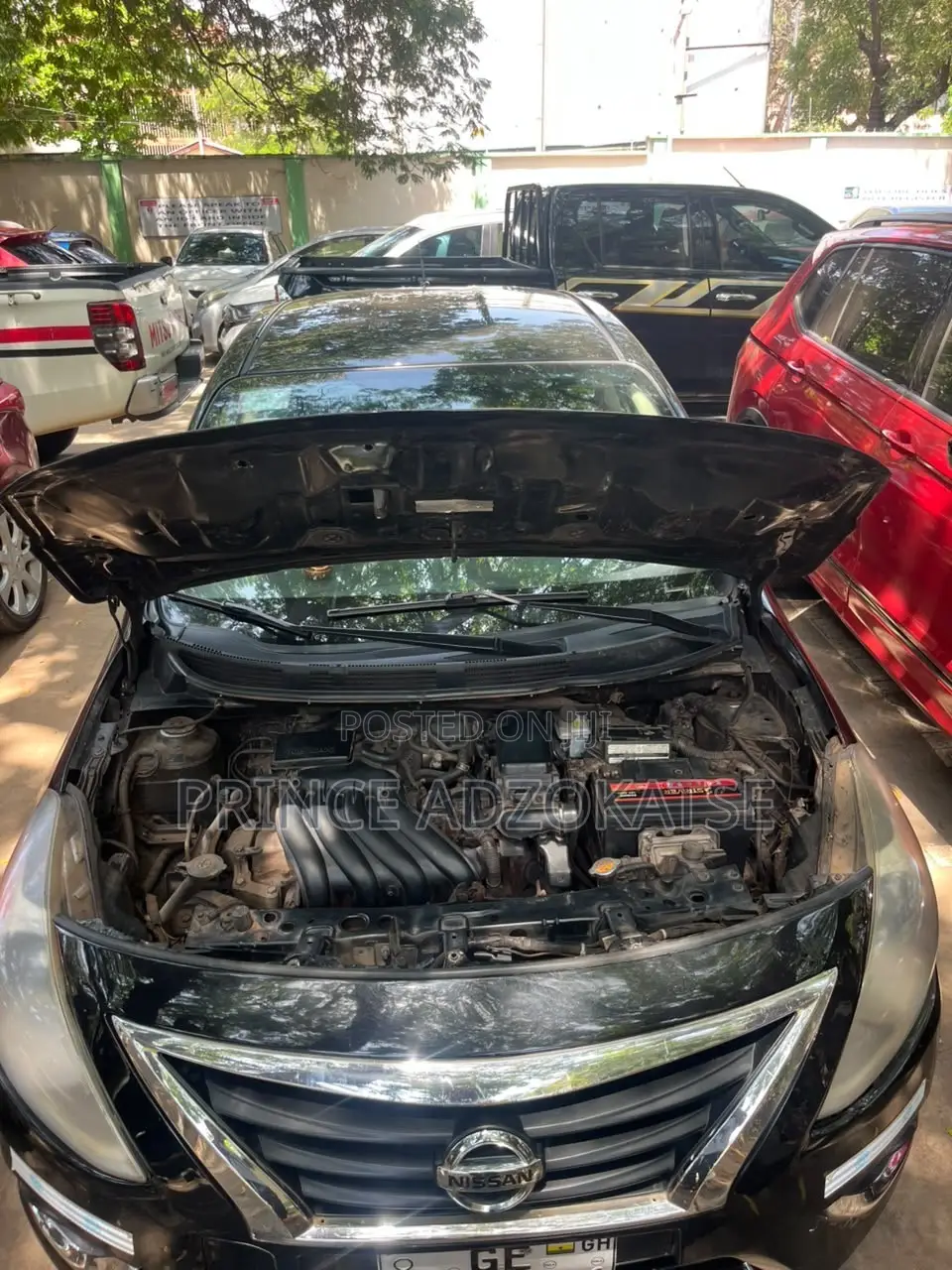 Nissan Versa 1.6 SV 2017 Black