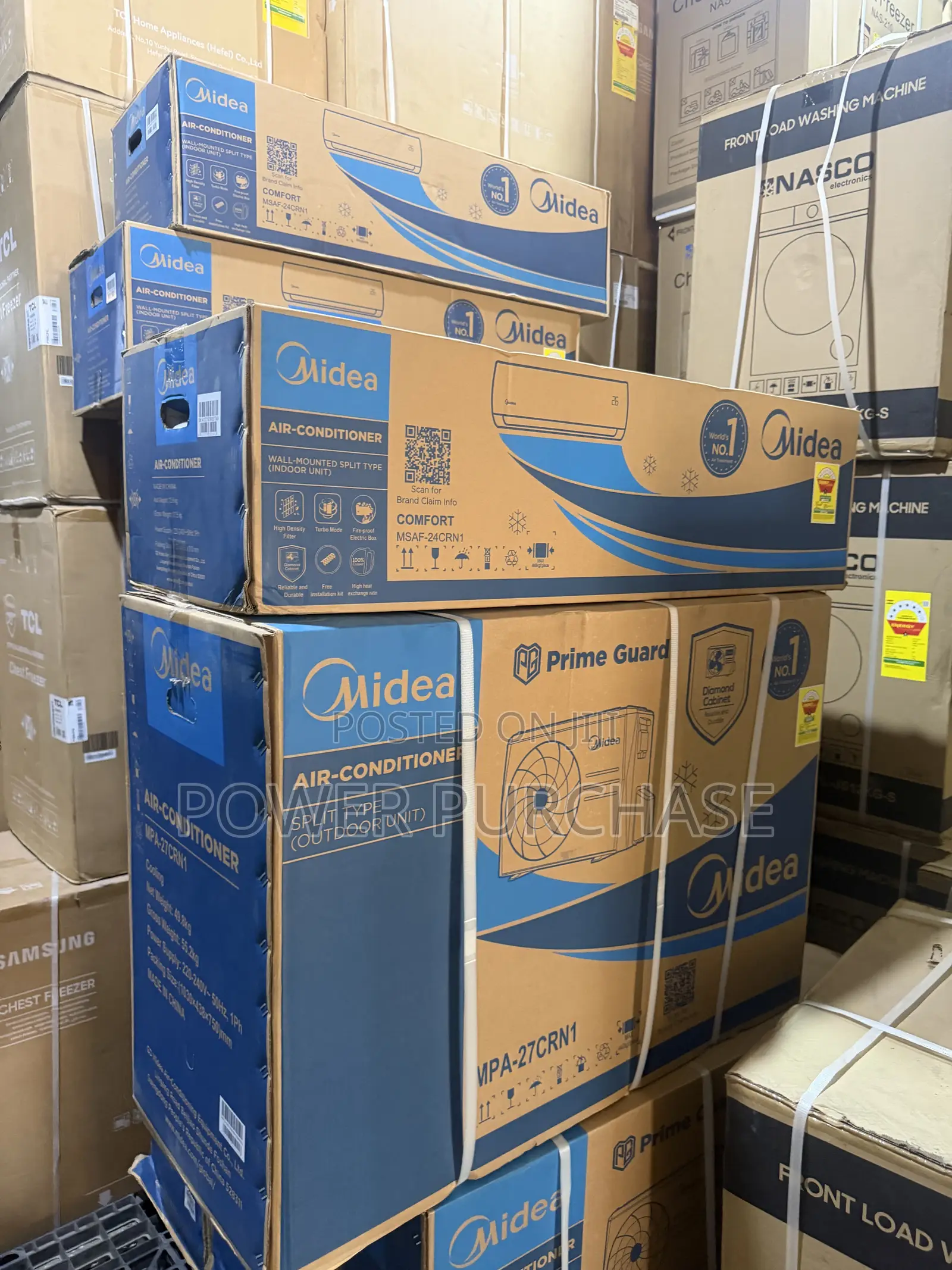 Midea 2.5HP Air Conditioner – MSAF-24CRN1