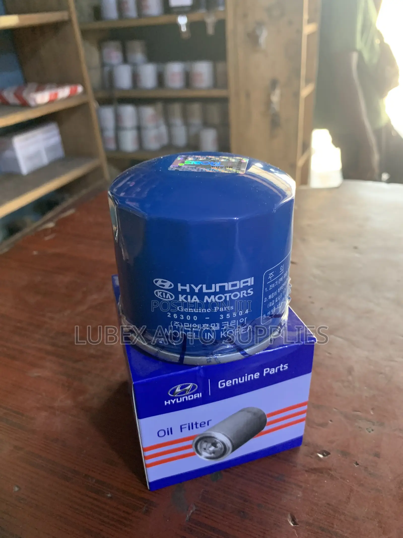 Genuine Parts HYUNDAI 26300 35504 Oil Filter