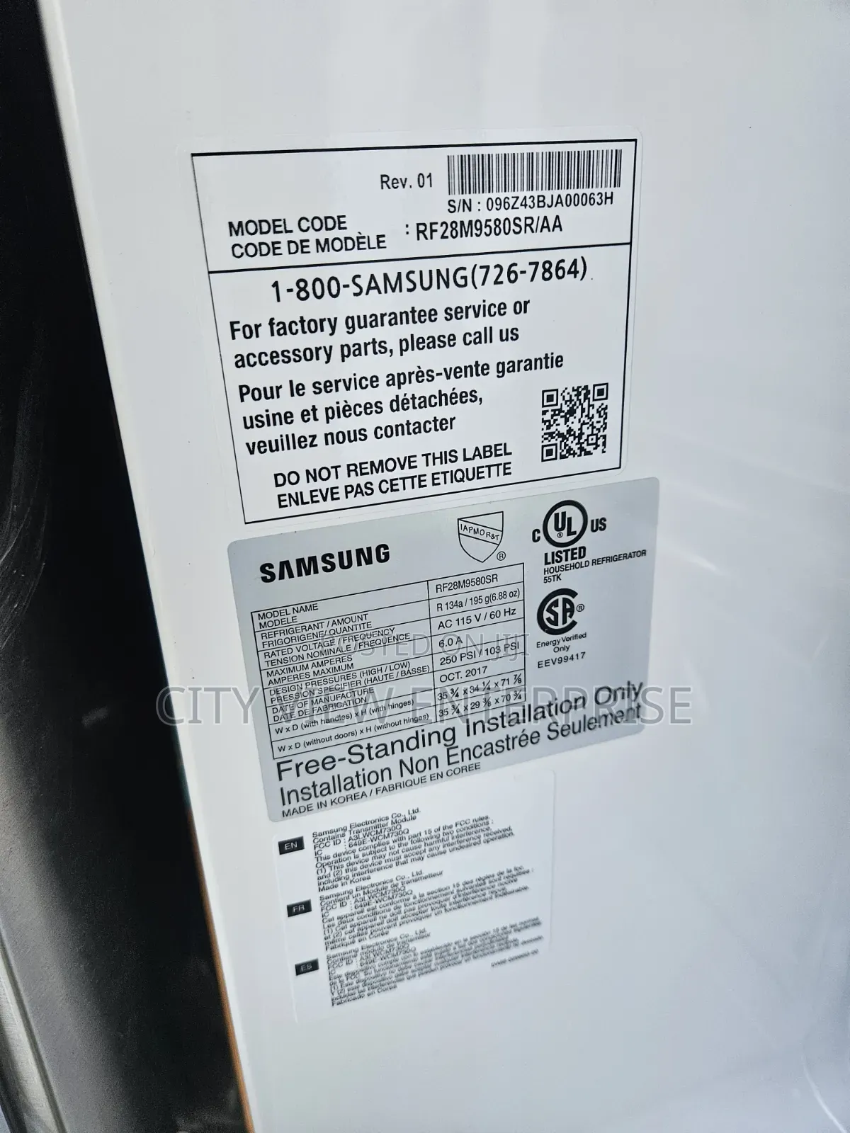 Smart Samsung 4-Door Refrigerator