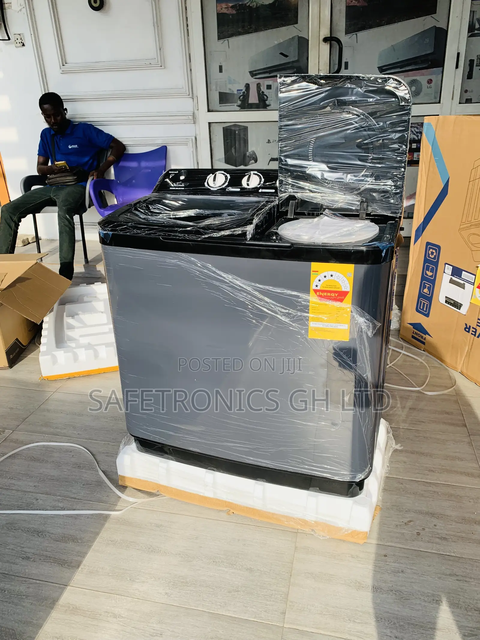 High Reliable (Pure-Wash) 11kg TopLoad Nasco WashingMachine