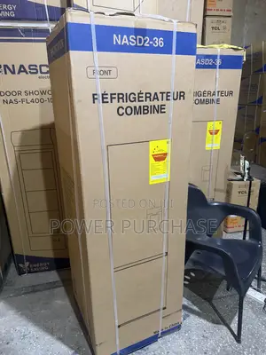 Nasco NASD2-36 Double-Door Refrigerator 268 Litres – Freshness Meets