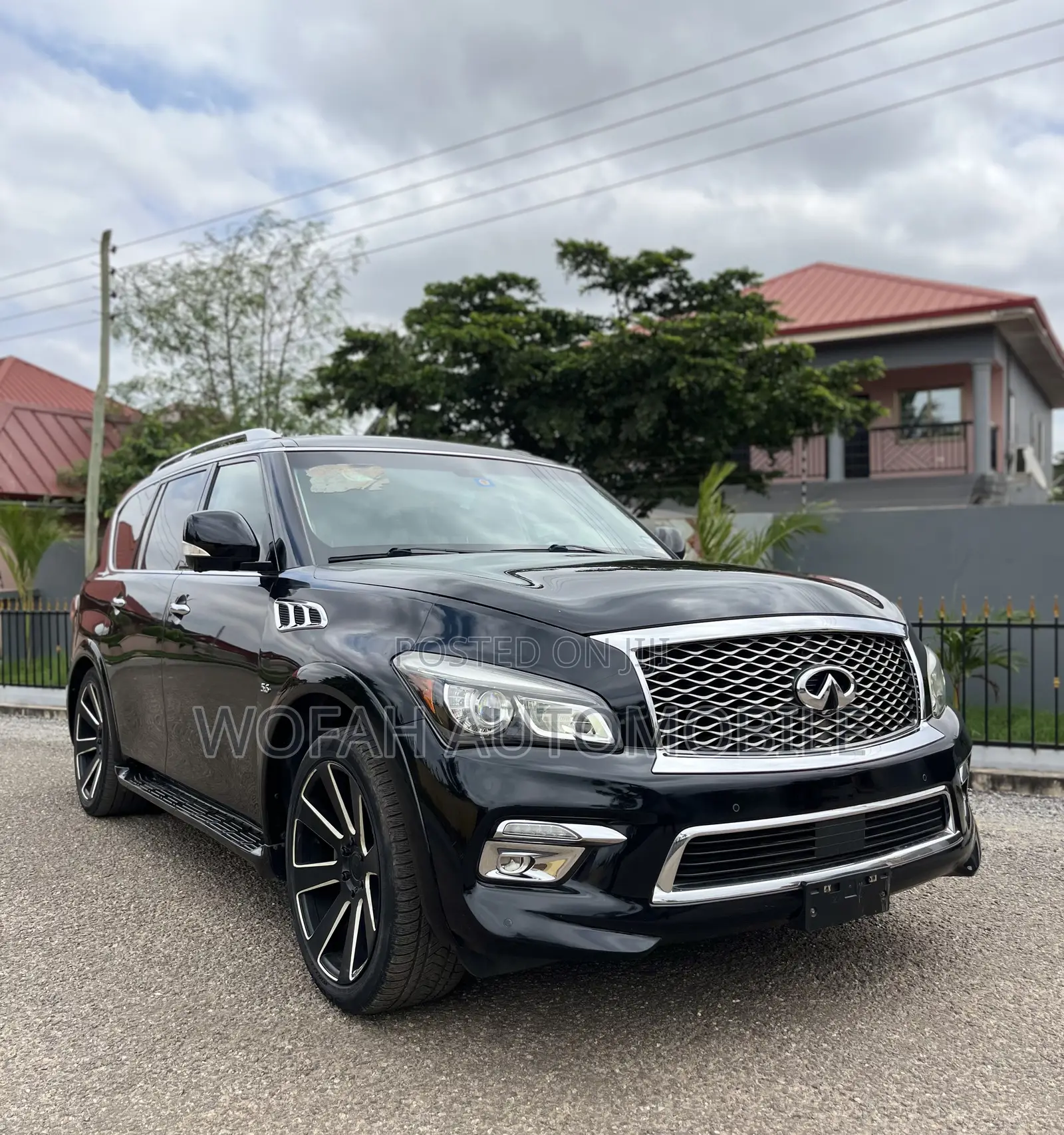 Infiniti QX80 2015 Black