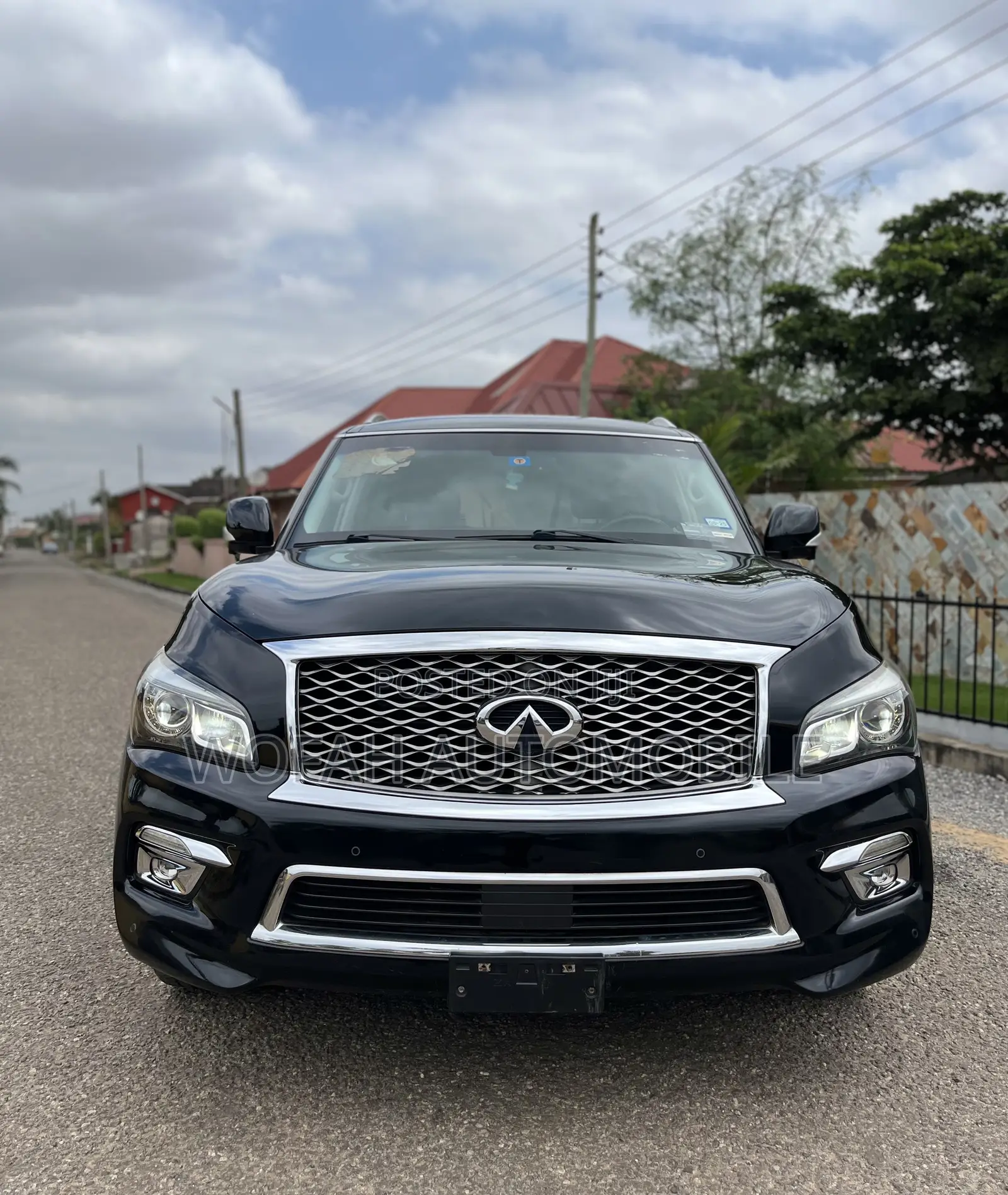 Infiniti QX80 2015 Black